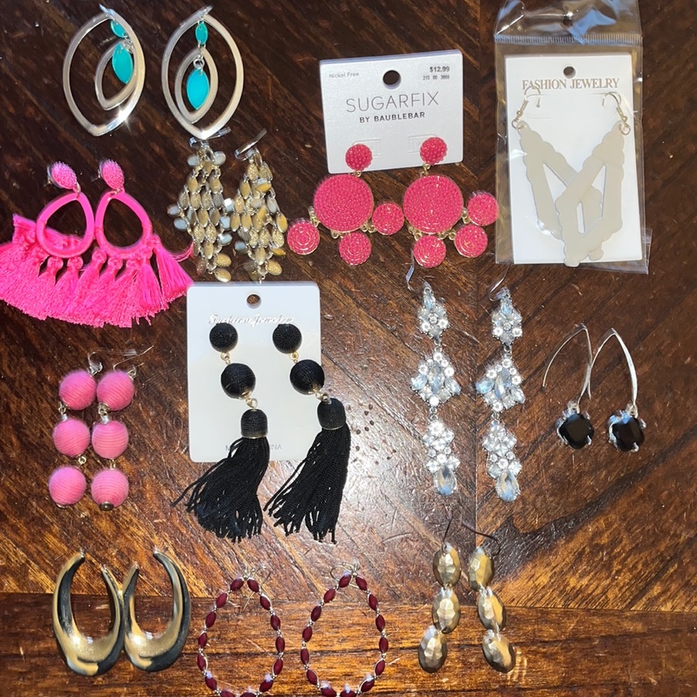 Statement earrings